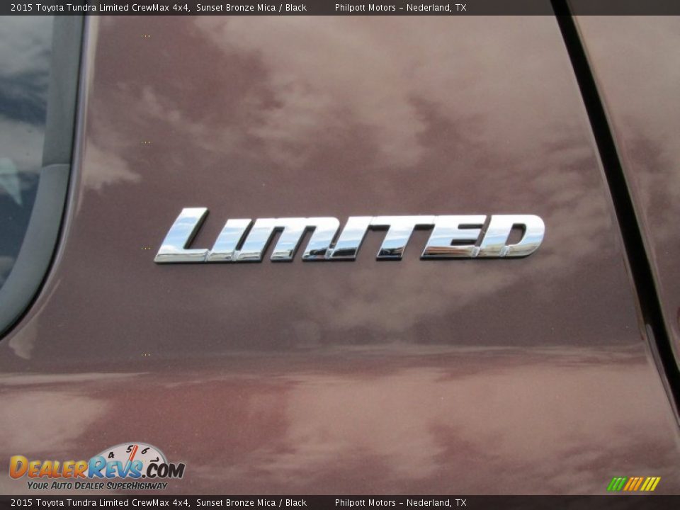 2015 Toyota Tundra Limited CrewMax 4x4 Sunset Bronze Mica / Black Photo #16