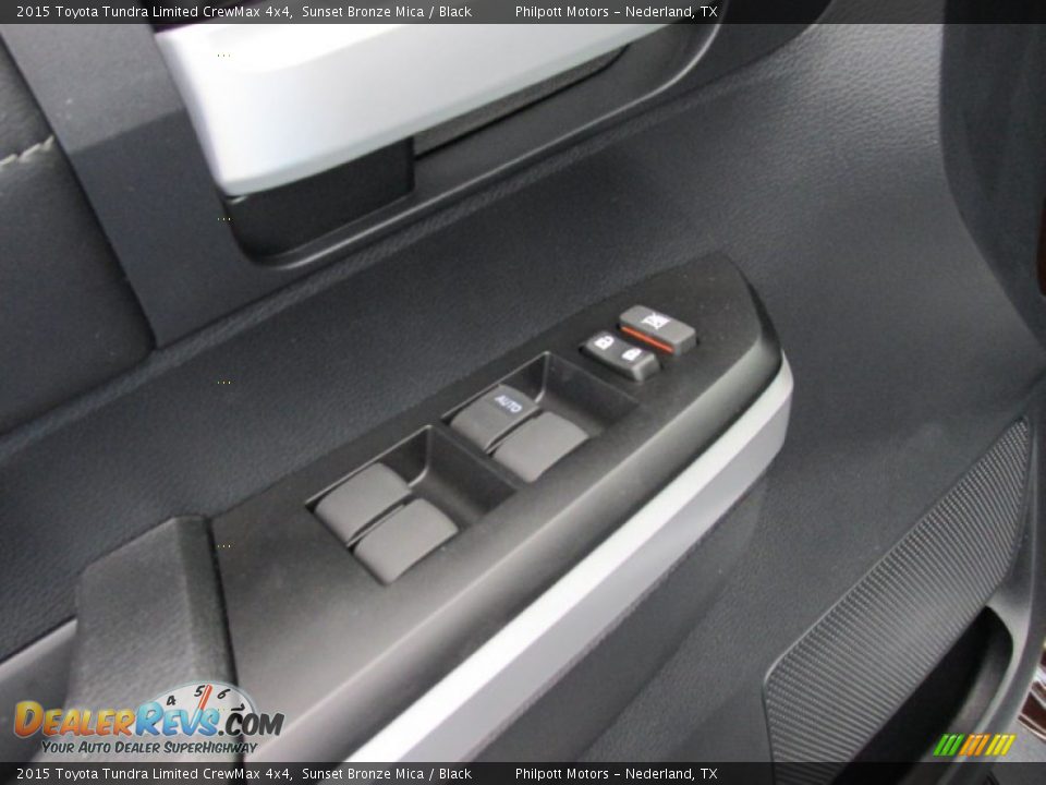 2015 Toyota Tundra Limited CrewMax 4x4 Sunset Bronze Mica / Black Photo #21