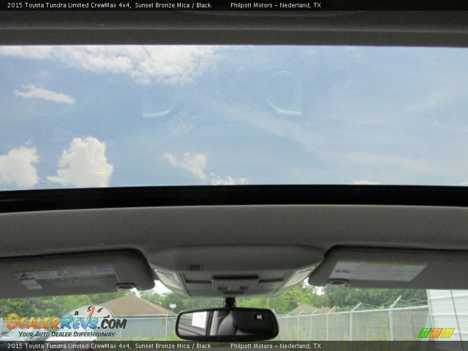 2015 Toyota Tundra Limited CrewMax 4x4 Sunset Bronze Mica / Black Photo #24