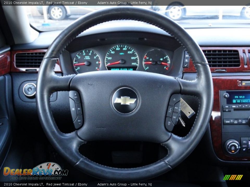 2010 Chevrolet Impala LT Red Jewel Tintcoat / Ebony Photo #17