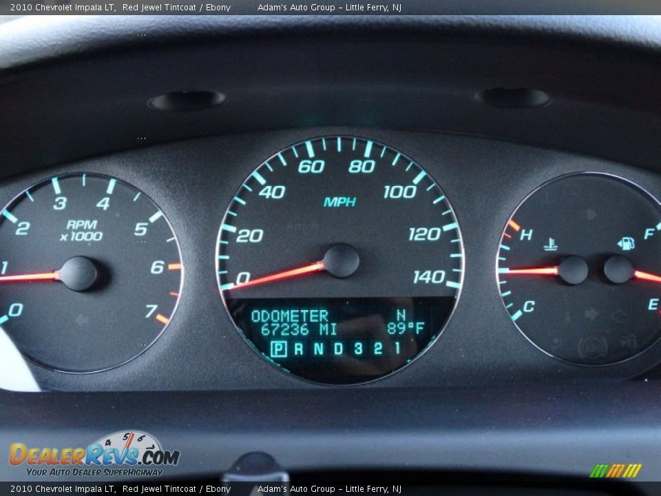 2010 Chevrolet Impala LT Red Jewel Tintcoat / Ebony Photo #18