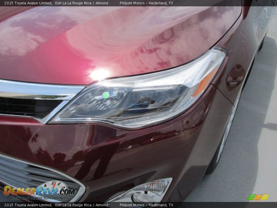 2015 Toyota Avalon Limited Ooh La La Rouge Mica / Almond Photo #9