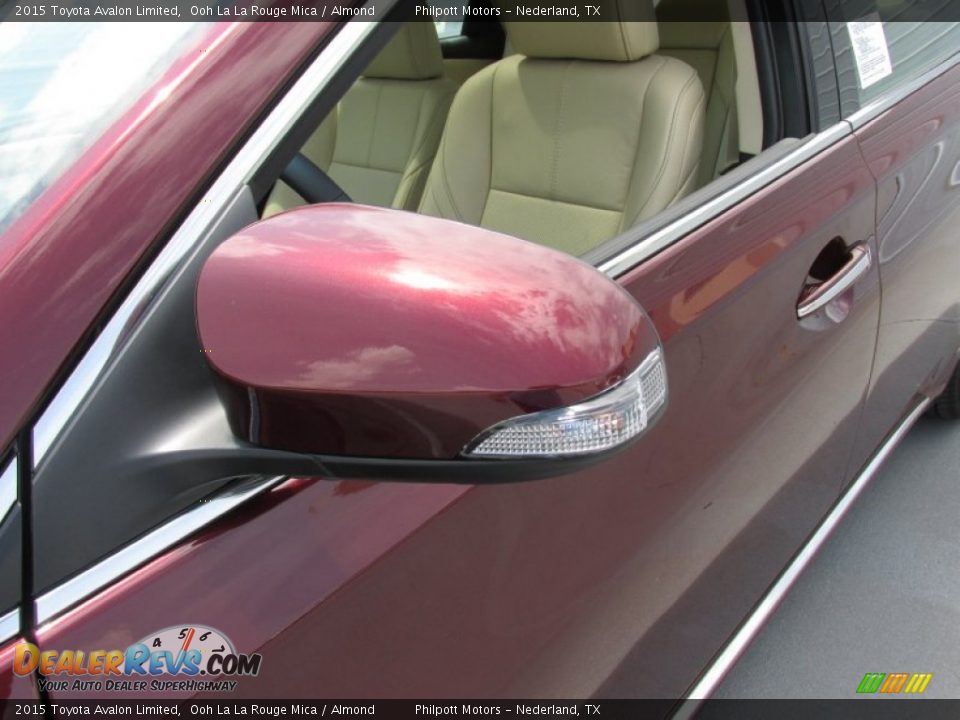 2015 Toyota Avalon Limited Ooh La La Rouge Mica / Almond Photo #12