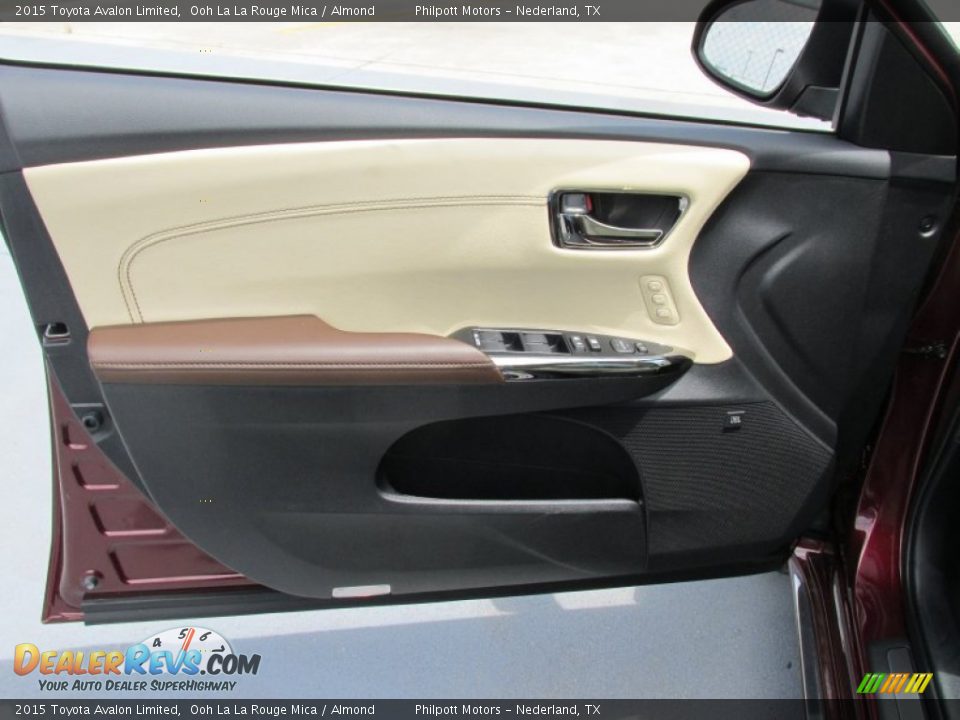 2015 Toyota Avalon Limited Ooh La La Rouge Mica / Almond Photo #19