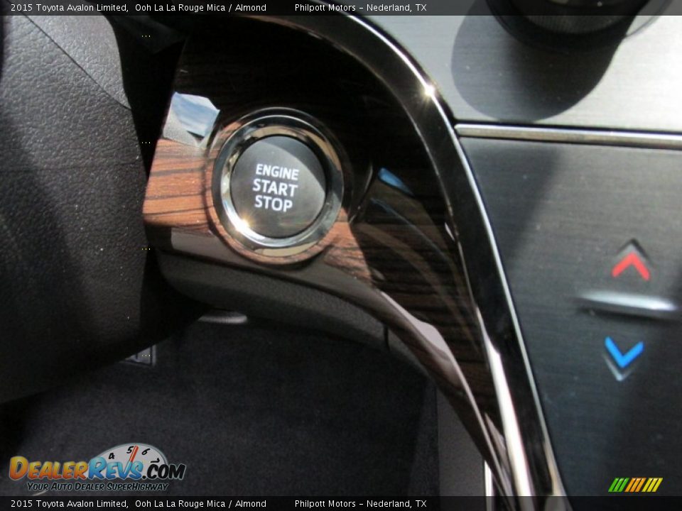 2015 Toyota Avalon Limited Ooh La La Rouge Mica / Almond Photo #28