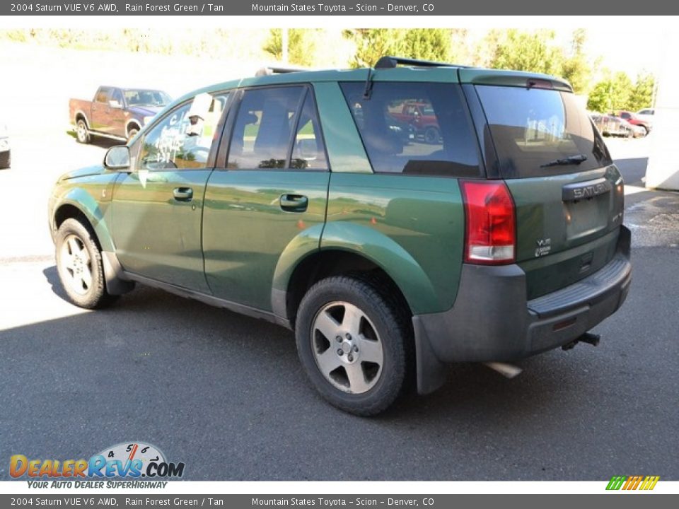 2004 Saturn VUE V6 AWD Rain Forest Green / Tan Photo #4