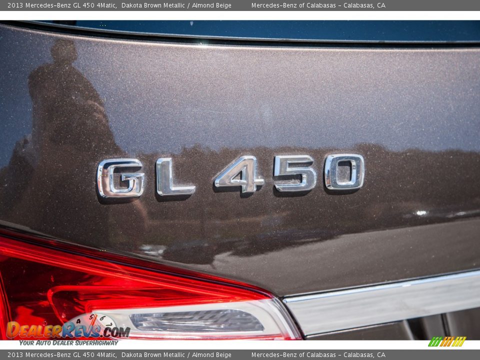 2013 Mercedes-Benz GL 450 4Matic Dakota Brown Metallic / Almond Beige Photo #7
