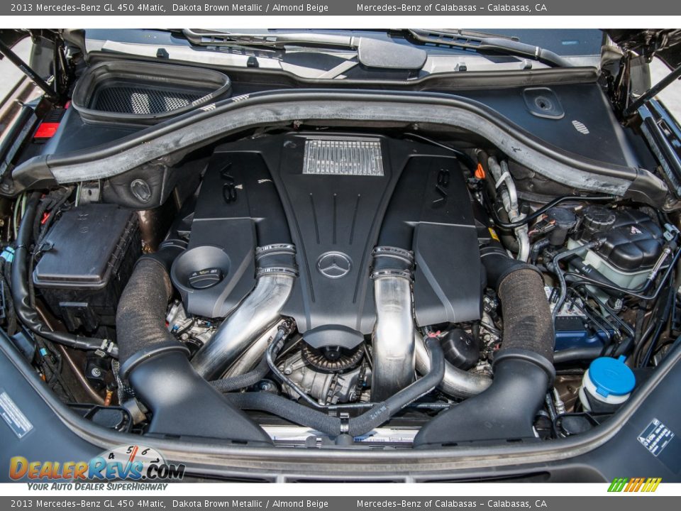 2013 Mercedes-Benz GL 450 4Matic Dakota Brown Metallic / Almond Beige Photo #8