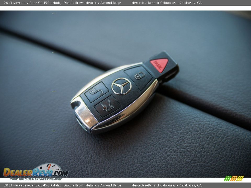2013 Mercedes-Benz GL 450 4Matic Dakota Brown Metallic / Almond Beige Photo #11