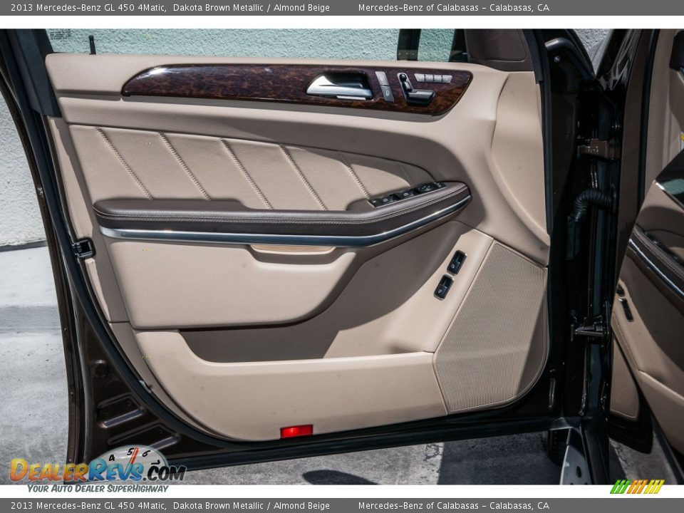 2013 Mercedes-Benz GL 450 4Matic Dakota Brown Metallic / Almond Beige Photo #23