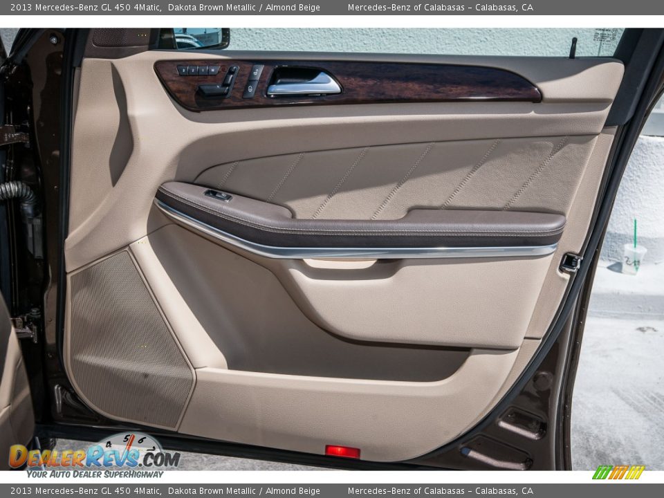 2013 Mercedes-Benz GL 450 4Matic Dakota Brown Metallic / Almond Beige Photo #26