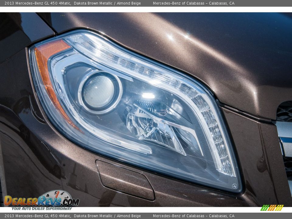2013 Mercedes-Benz GL 450 4Matic Dakota Brown Metallic / Almond Beige Photo #28