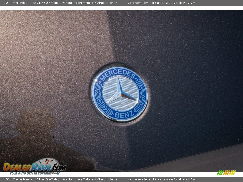 2013 Mercedes-Benz GL 450 4Matic Dakota Brown Metallic / Almond Beige Photo #29
