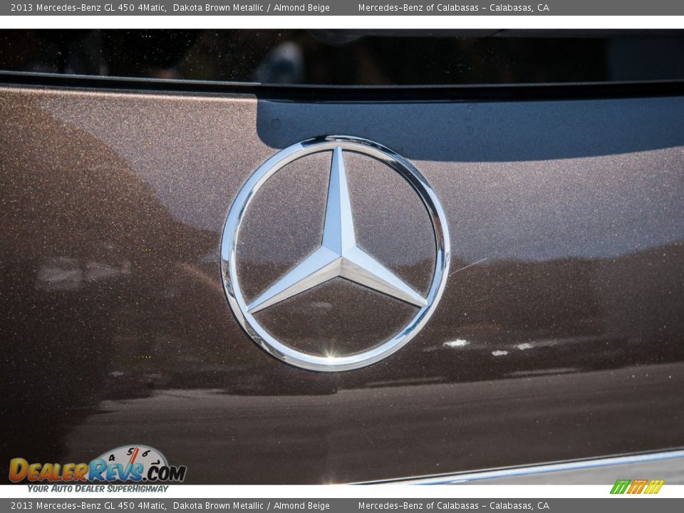 2013 Mercedes-Benz GL 450 4Matic Dakota Brown Metallic / Almond Beige Photo #32