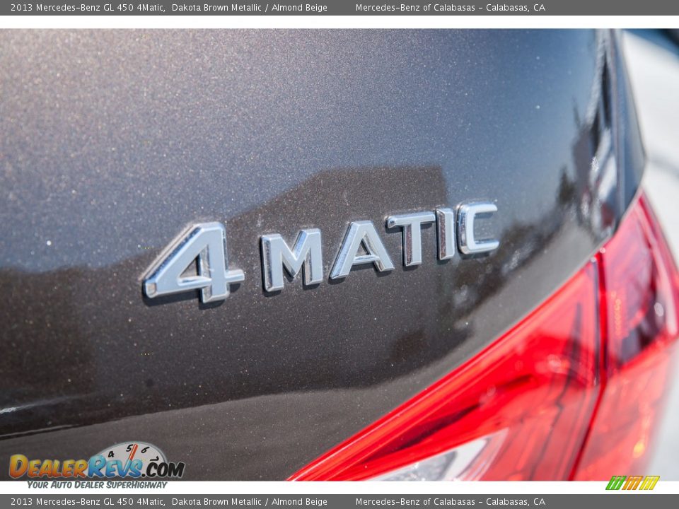 2013 Mercedes-Benz GL 450 4Matic Dakota Brown Metallic / Almond Beige Photo #33
