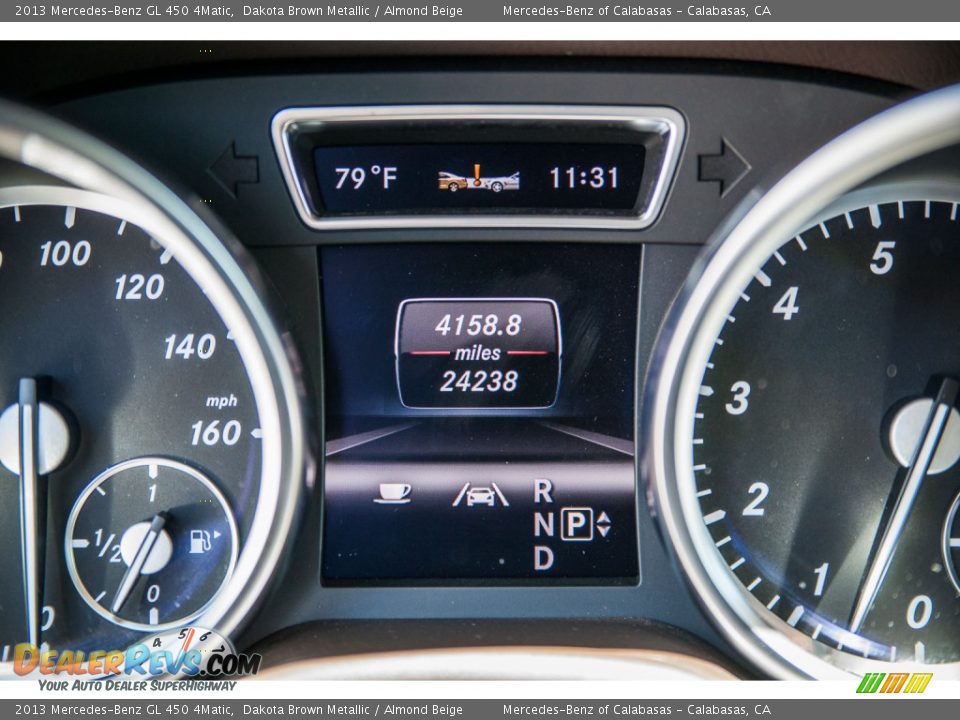2013 Mercedes-Benz GL 450 4Matic Dakota Brown Metallic / Almond Beige Photo #34