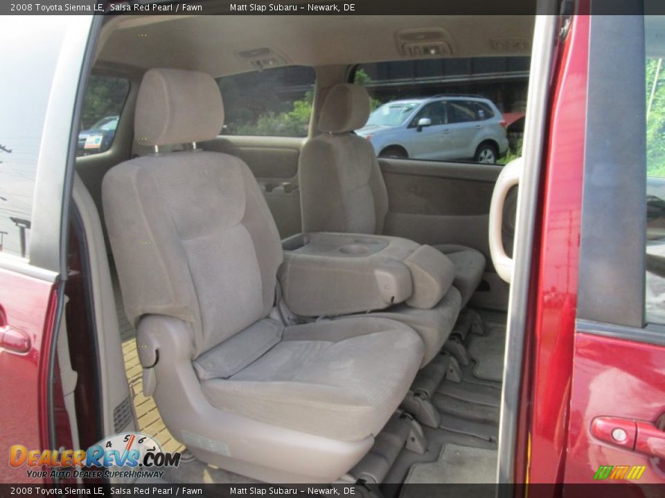 2008 Toyota Sienna LE Salsa Red Pearl / Fawn Photo #17