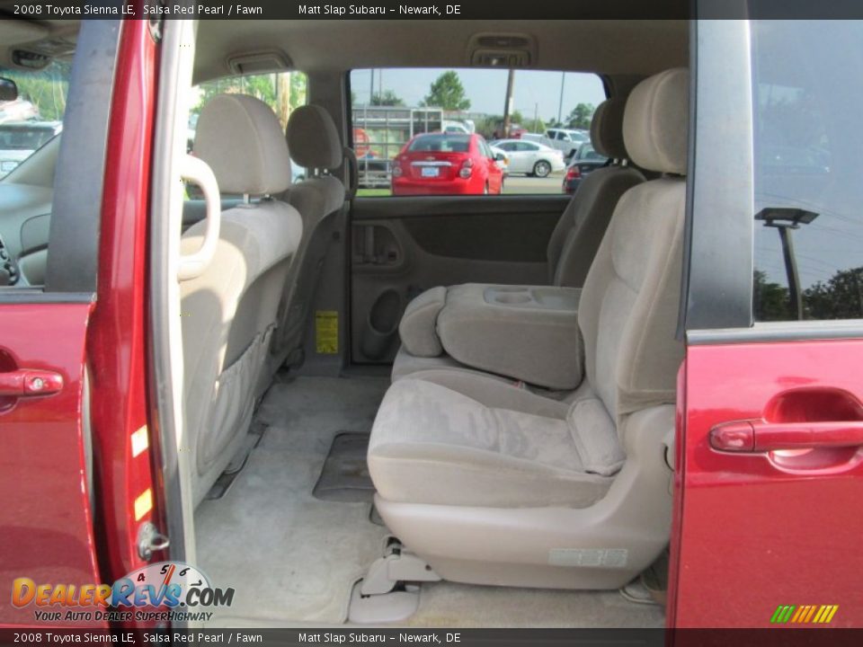 2008 Toyota Sienna LE Salsa Red Pearl / Fawn Photo #19