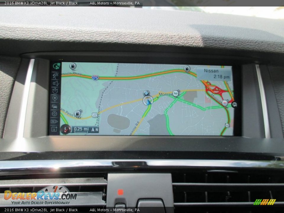 2016 BMW X3 xDrive28i Jet Black / Black Photo #16