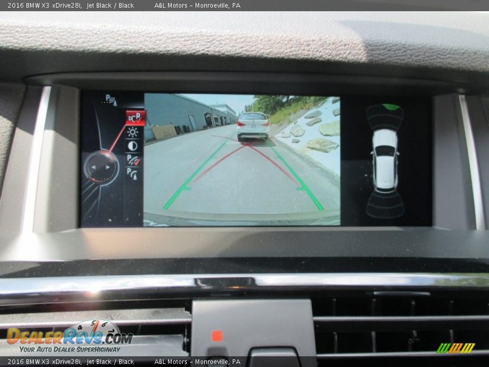 2016 BMW X3 xDrive28i Jet Black / Black Photo #17