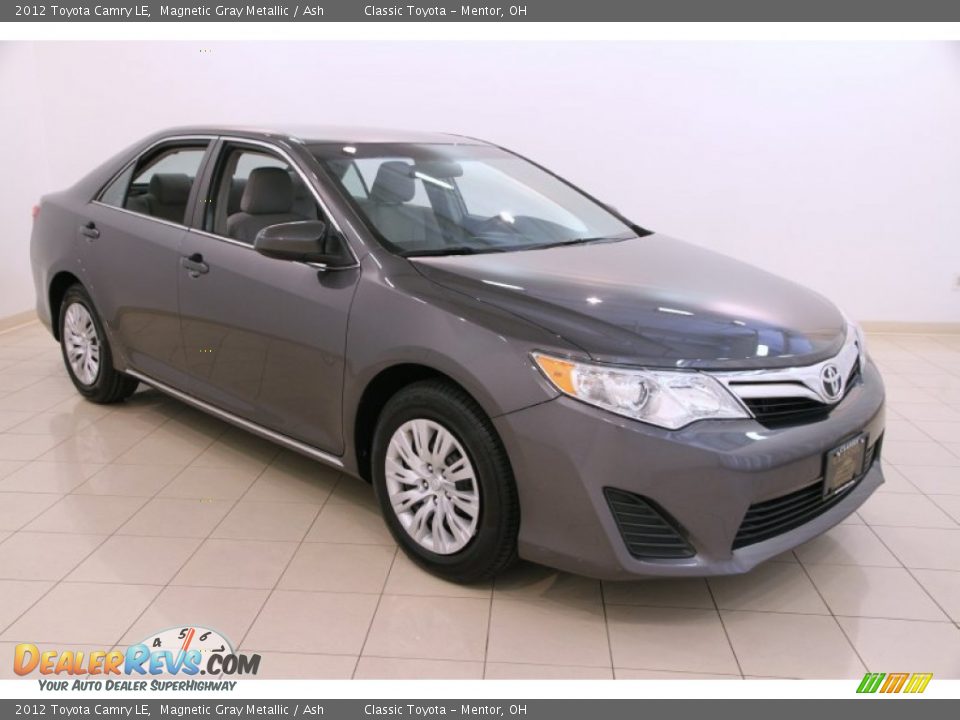 2012 Toyota Camry LE Magnetic Gray Metallic / Ash Photo #1