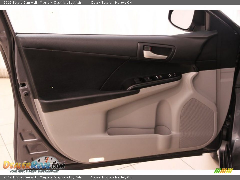 2012 Toyota Camry LE Magnetic Gray Metallic / Ash Photo #4
