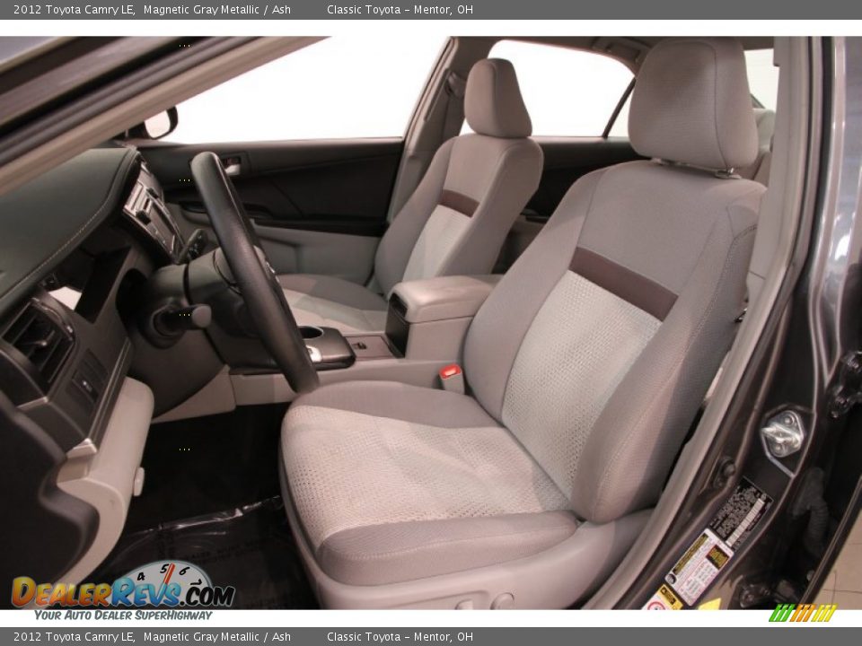 2012 Toyota Camry LE Magnetic Gray Metallic / Ash Photo #5