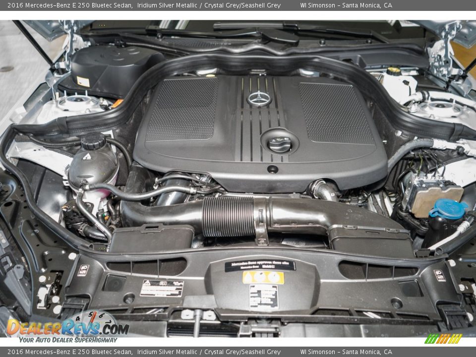 2016 Mercedes-Benz E 250 Bluetec Sedan 2.1 Liter Twin-Turbocharged BlueTEC Diesel DOHC 16-Valve 4 Cylinder Engine Photo #9
