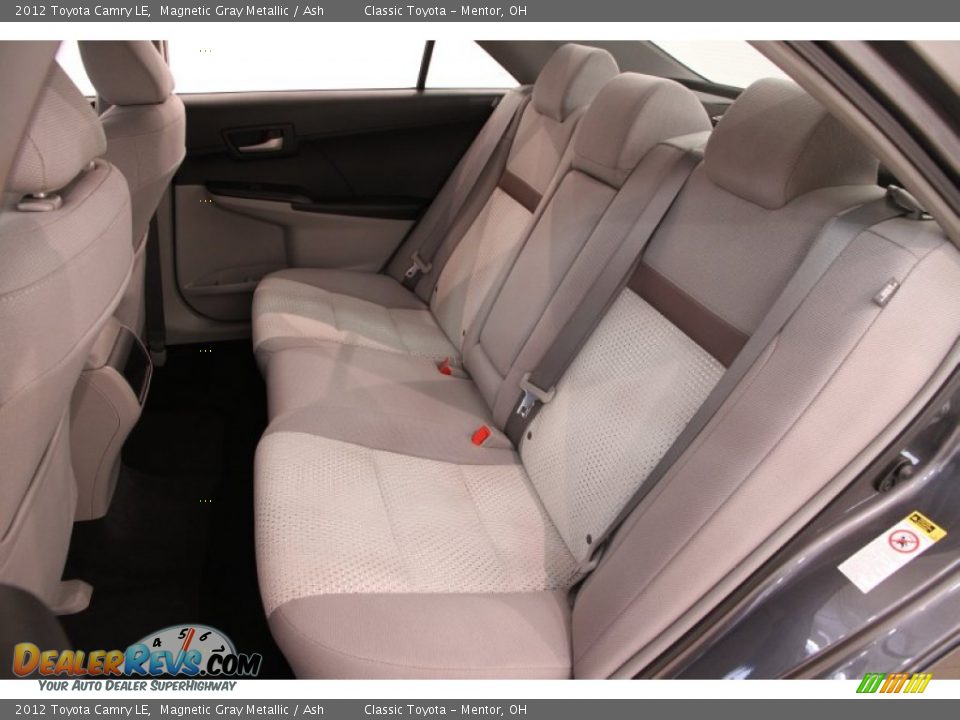 2012 Toyota Camry LE Magnetic Gray Metallic / Ash Photo #13