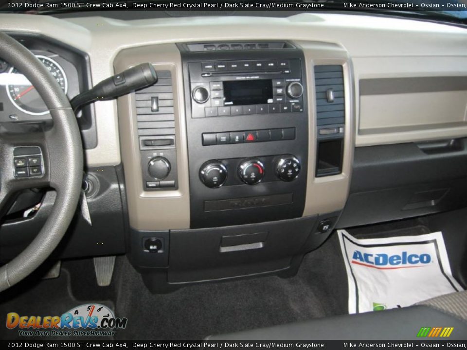 2012 Dodge Ram 1500 ST Crew Cab 4x4 Deep Cherry Red Crystal Pearl / Dark Slate Gray/Medium Graystone Photo #5