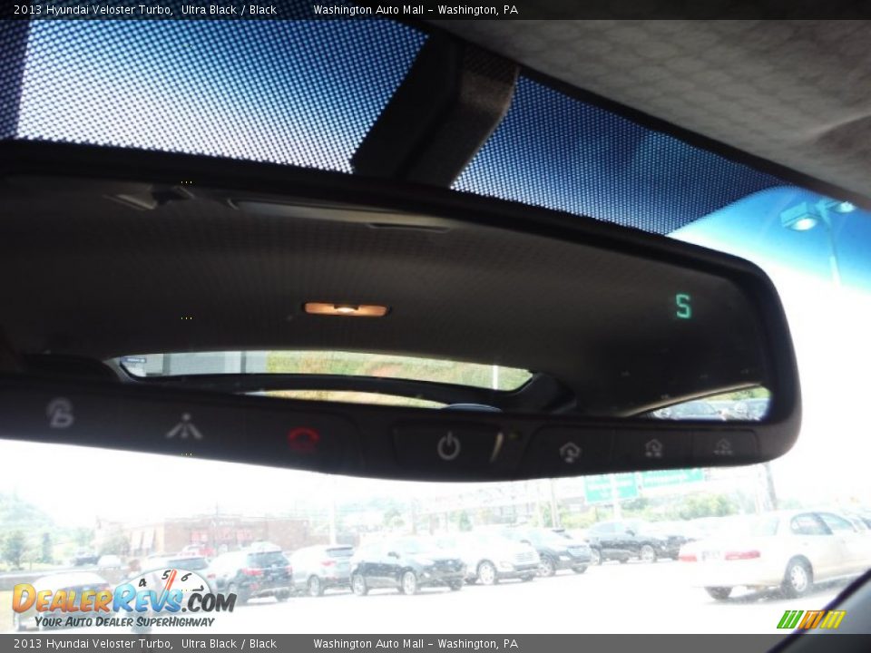 2013 Hyundai Veloster Turbo Ultra Black / Black Photo #20