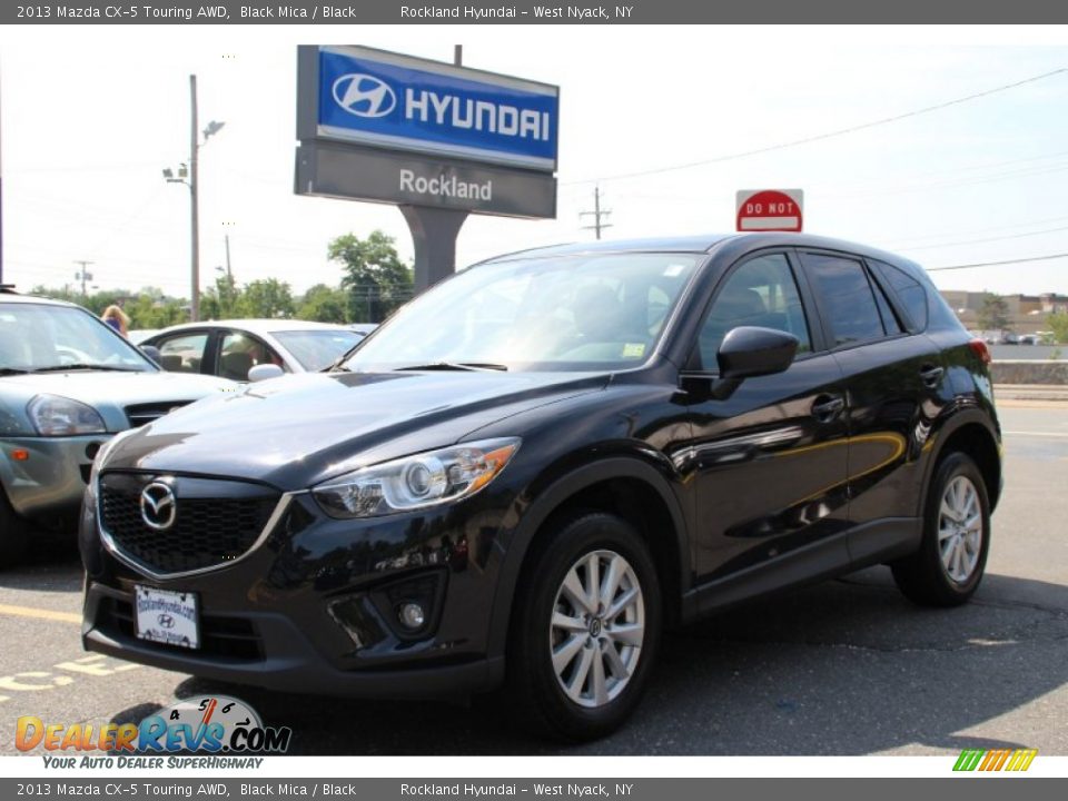 2013 Mazda CX-5 Touring AWD Black Mica / Black Photo #1