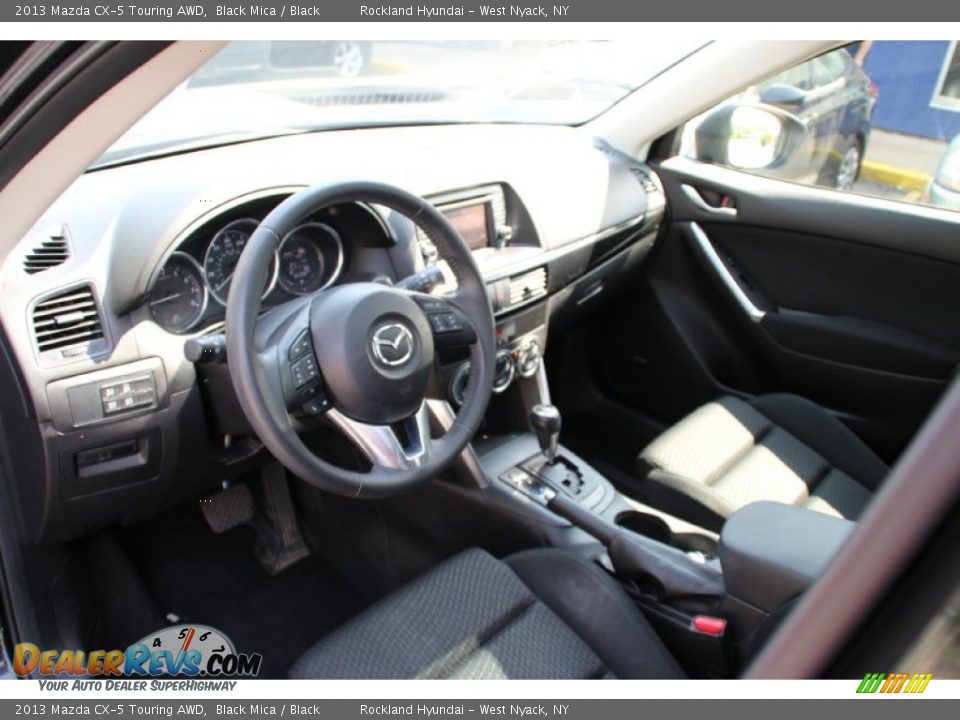 2013 Mazda CX-5 Touring AWD Black Mica / Black Photo #10