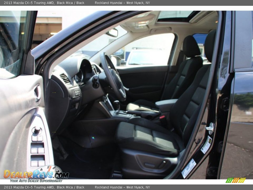 2013 Mazda CX-5 Touring AWD Black Mica / Black Photo #11