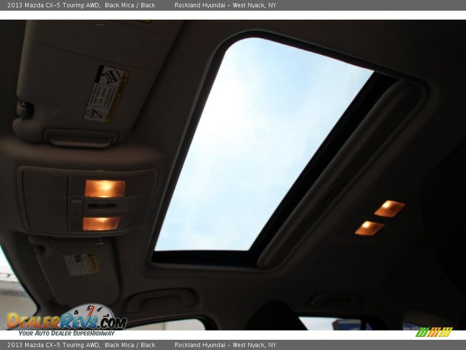 2013 Mazda CX-5 Touring AWD Black Mica / Black Photo #12