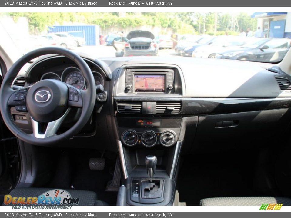 2013 Mazda CX-5 Touring AWD Black Mica / Black Photo #14