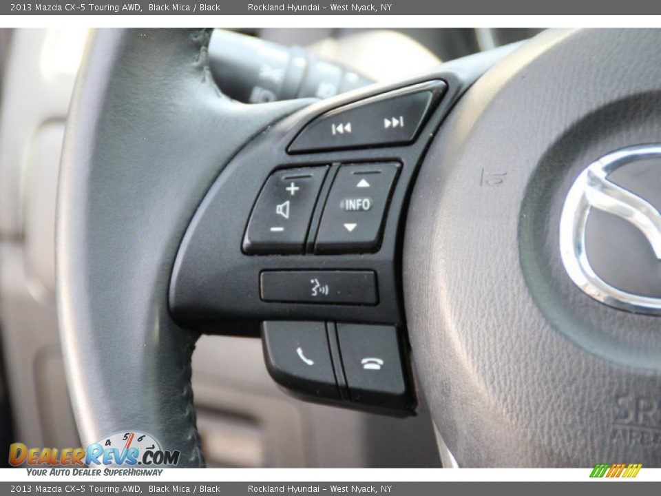 2013 Mazda CX-5 Touring AWD Black Mica / Black Photo #18