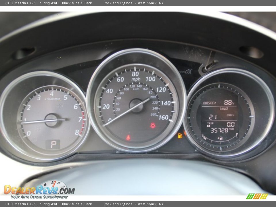 2013 Mazda CX-5 Touring AWD Black Mica / Black Photo #20