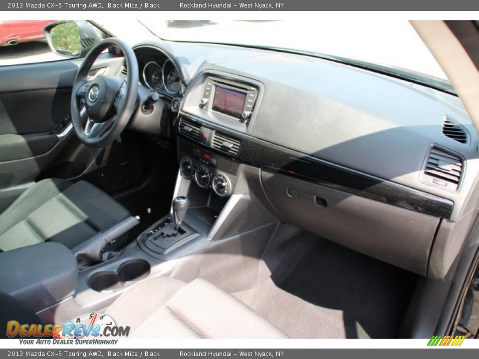 2013 Mazda CX-5 Touring AWD Black Mica / Black Photo #25