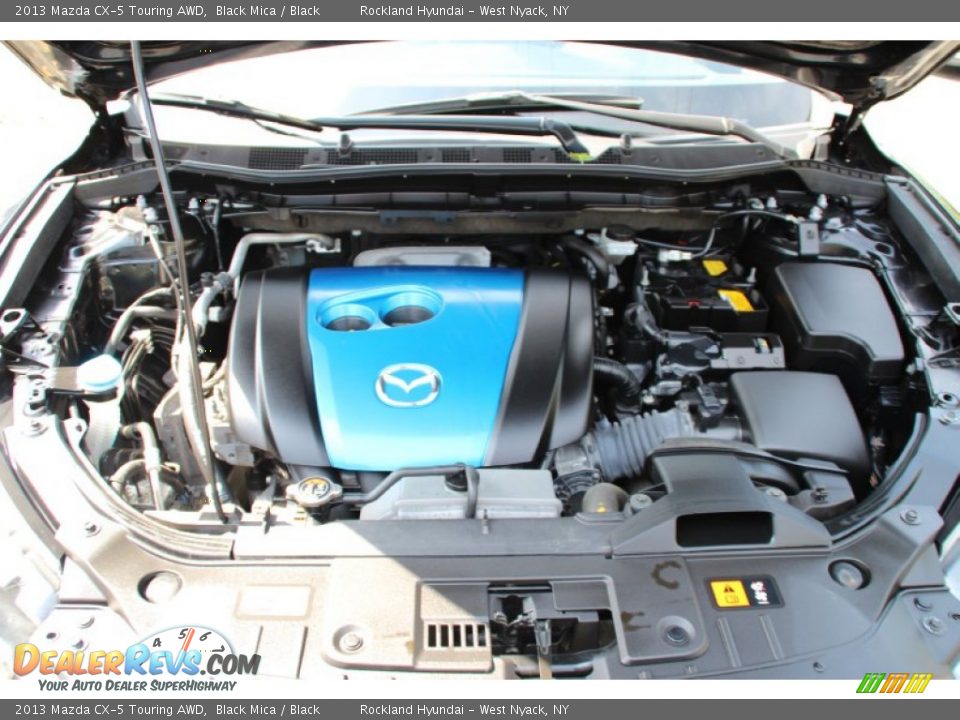 2013 Mazda CX-5 Touring AWD Black Mica / Black Photo #27