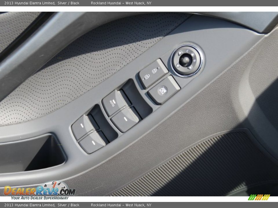 2013 Hyundai Elantra Limited Silver / Black Photo #8