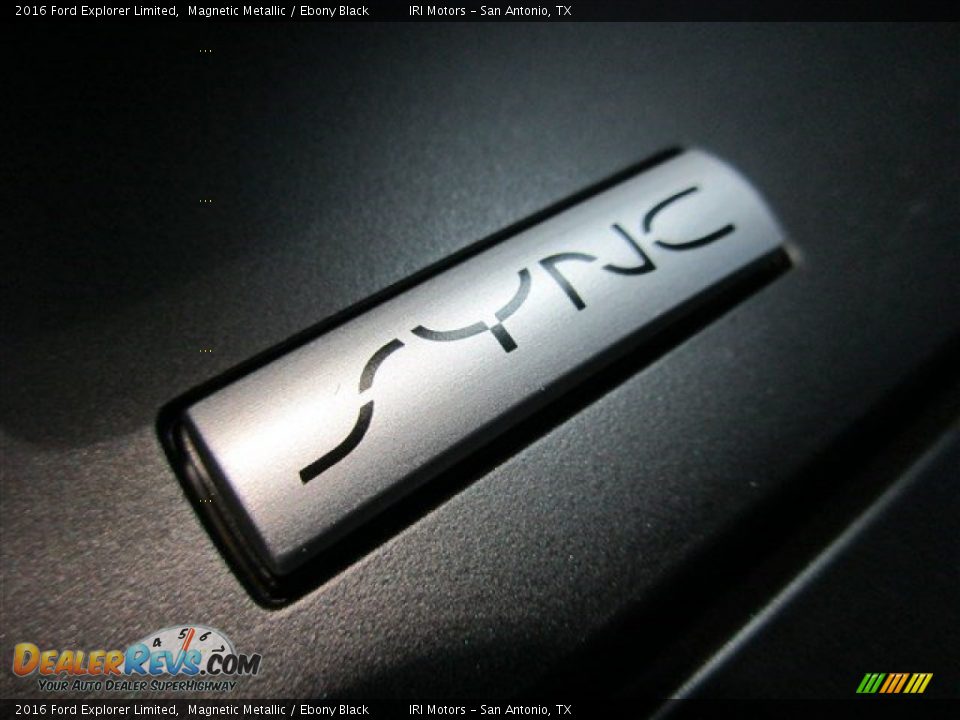 2016 Ford Explorer Limited Magnetic Metallic / Ebony Black Photo #19