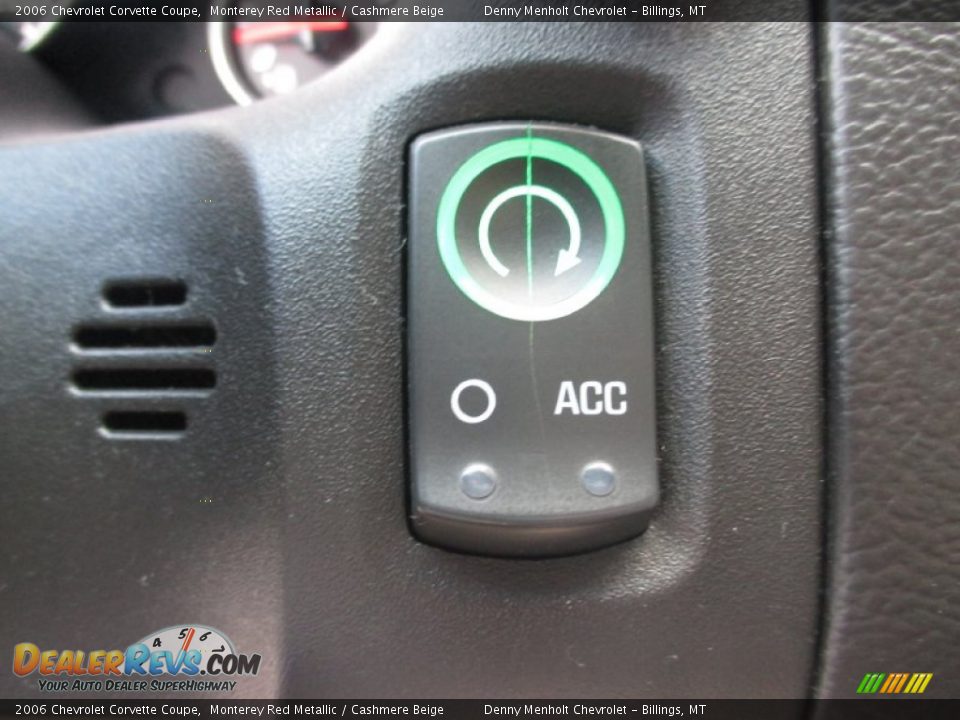 2006 Chevrolet Corvette Coupe Monterey Red Metallic / Cashmere Beige Photo #12