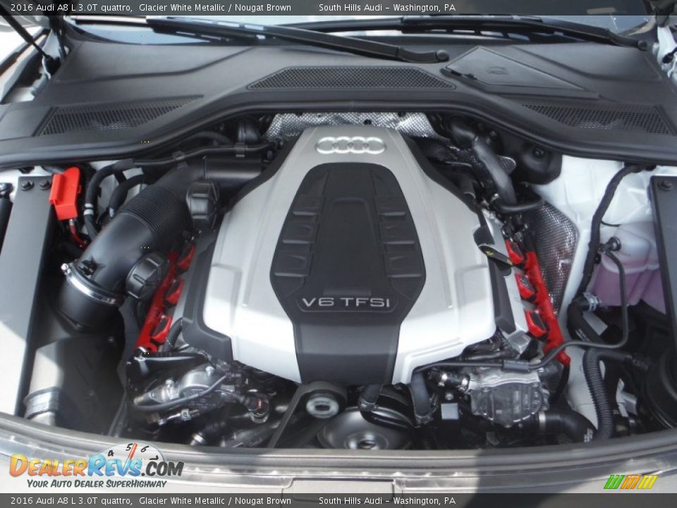 2016 Audi A8 L 3.0T quattro 3.0 Liter TFSI Supercharged DOHC 24-Valve VVT V6 Engine Photo #15