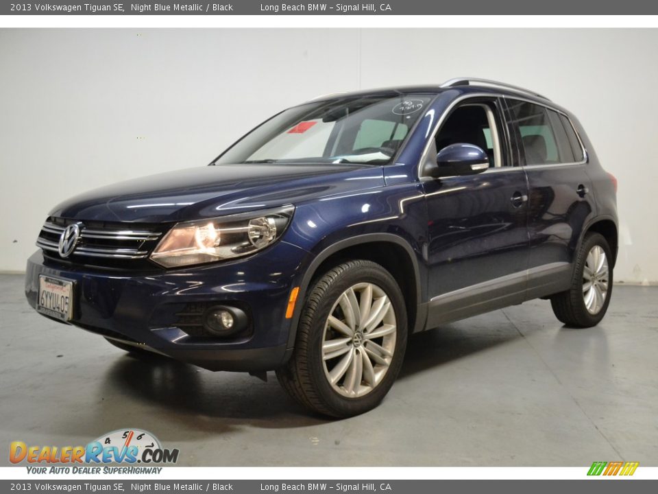 2013 Volkswagen Tiguan SE Night Blue Metallic / Black Photo #10