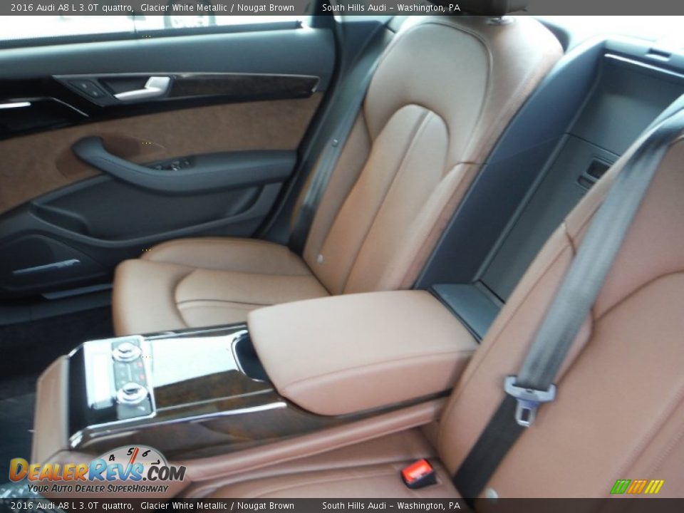Rear Seat of 2016 Audi A8 L 3.0T quattro Photo #33
