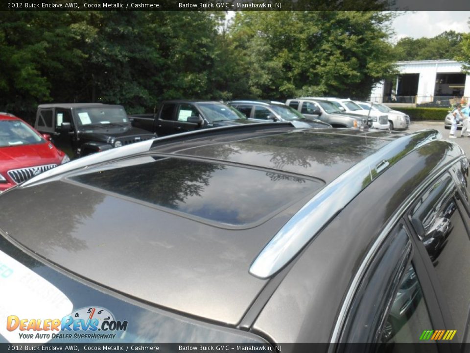 2012 Buick Enclave AWD Cocoa Metallic / Cashmere Photo #6