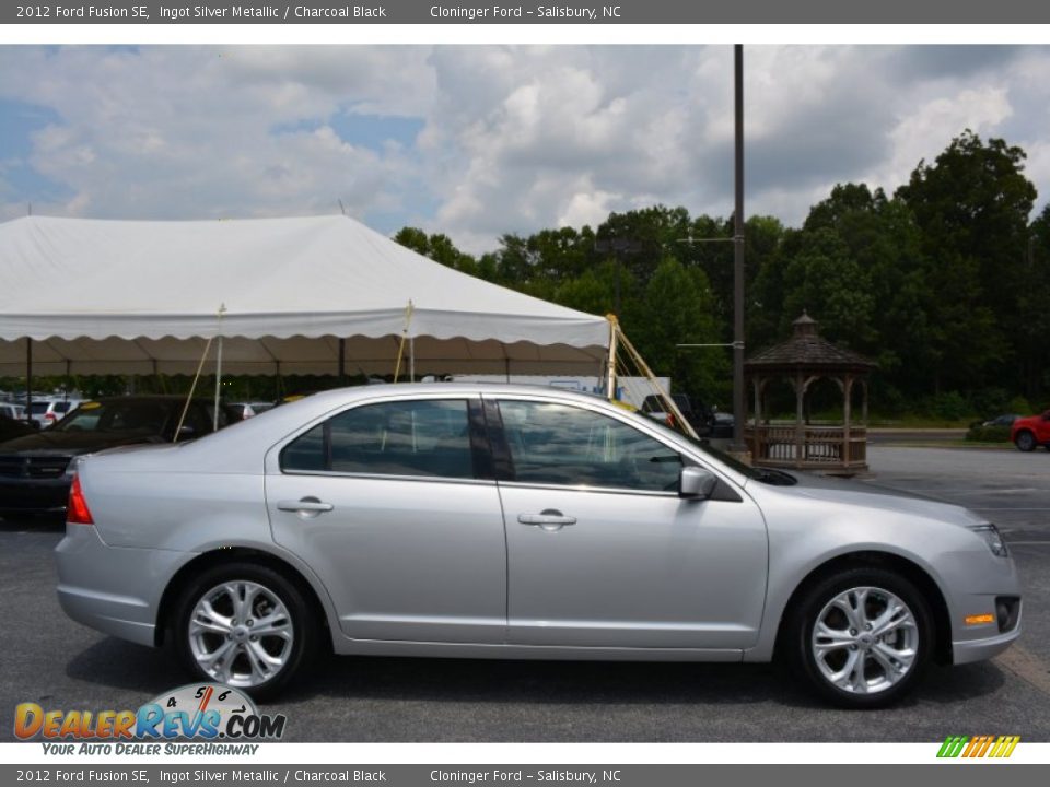 2012 Ford Fusion SE Ingot Silver Metallic / Charcoal Black Photo #2
