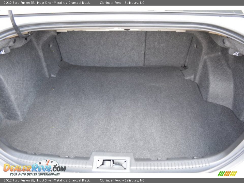 2012 Ford Fusion SE Ingot Silver Metallic / Charcoal Black Photo #10