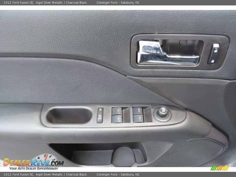 2012 Ford Fusion SE Ingot Silver Metallic / Charcoal Black Photo #11
